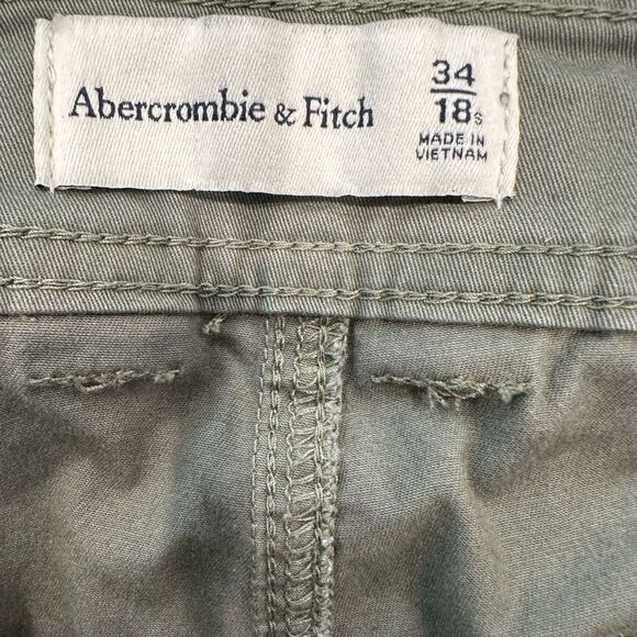 Abercrombie and fitch cargo pants green - Picture 5 of 5